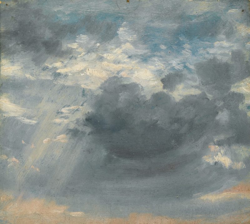 Image of Sky study with a shaft of sunlight, 1882, J. Constable (1776-1837)