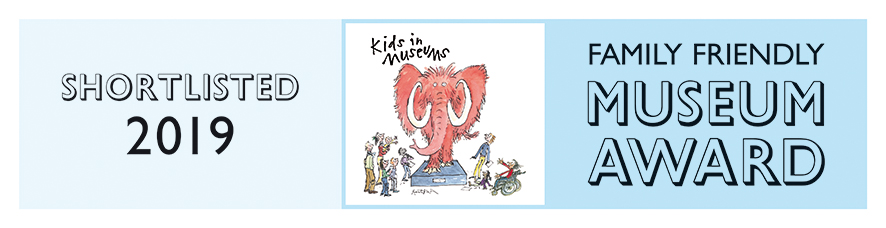 Shortlisted for a Kids in Museums Award 