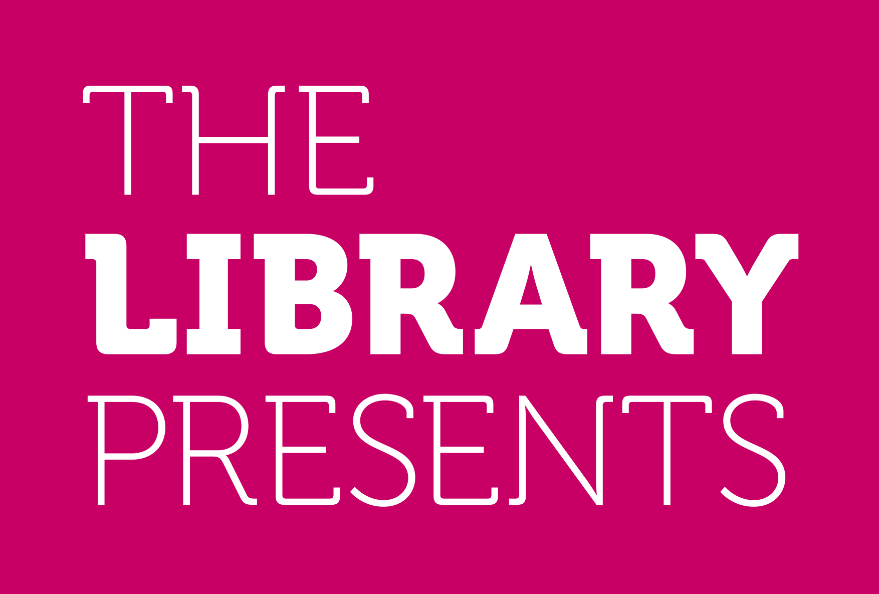 The Library Presents logo
