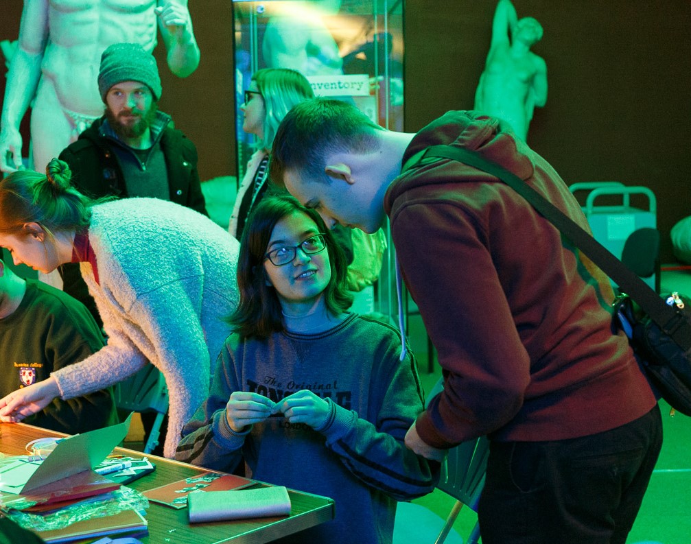 Young People at the Museum of Classical Archaeology 