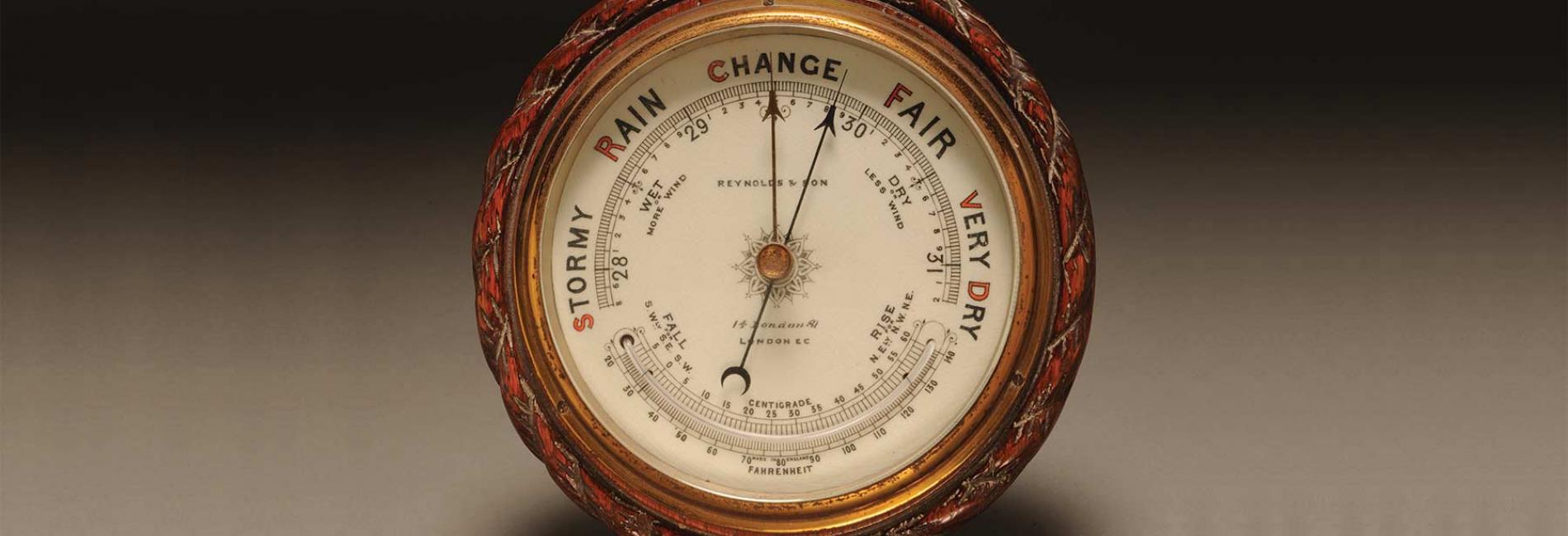 A barometer from the Sedgwick Museum