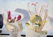 Winifred Nicholson, Cyclamen and Primula, 1923