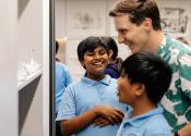 A school workshop at Kettle's Yard