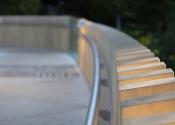 Close up of the Rising Path at the Botanic Garden