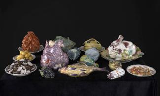 Ceramic table display
