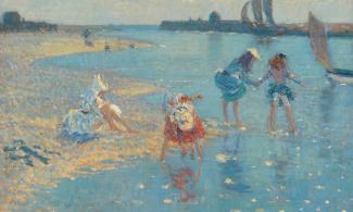 Children paddling, Walberswick