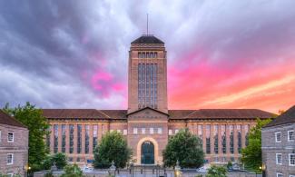 University Library at sunset (credit: Sir Cam)