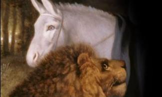 Horse and Lion