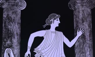 A Lithograph by Marian Maguire: Hera abandons her crown