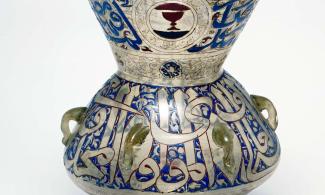 Mosque lamp: Damascus, Syria or Egypt c. 1355