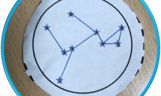 Homemade constellation viewer