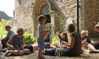 children playing