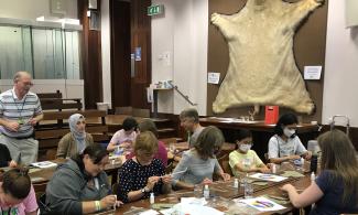 people crafting