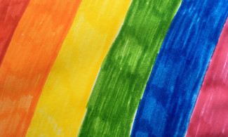 Rainbow drawing