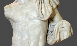 Cypriot marble statue of Dionysos