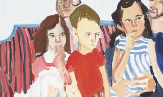 Chantal Joffe, 'Me, Em and Nat', 2019 © Chantal Joffe. Courtesy the artist and Victoria Miro