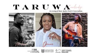 Images of performers Ndukwe Onuoha, Donna Ogunnaike and Bez Idakula 