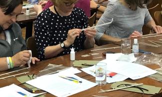 people crafting