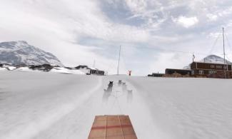 Antarctica from a sledge