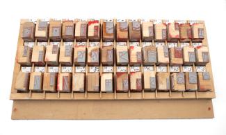 a box of stamps