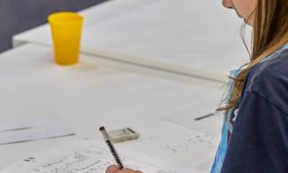 Child drawing. Photo: Josh Murfitt