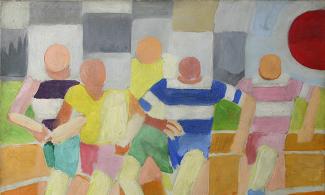 Robert Delaunay's 'The Runners', c.1924