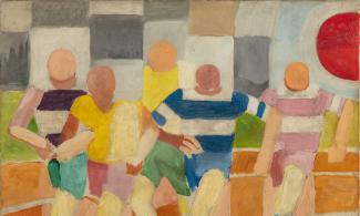 Robert Delaunay's 'The Runners'