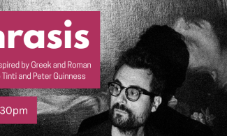Ekphrasis: An evening of poetry inspired by Greek and Roman sculpture, with Gabriele Tinti and Peter Guinness. Friday 2 May, 6-7.30pm