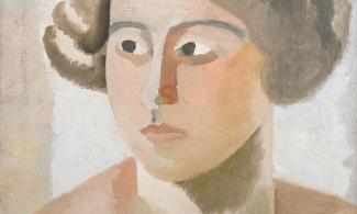 A portrait of a woman's face.