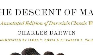 Book cover of the Annotated Edition of The Descent of Man