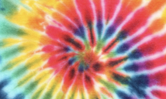 A colourful Tie Dye pattern