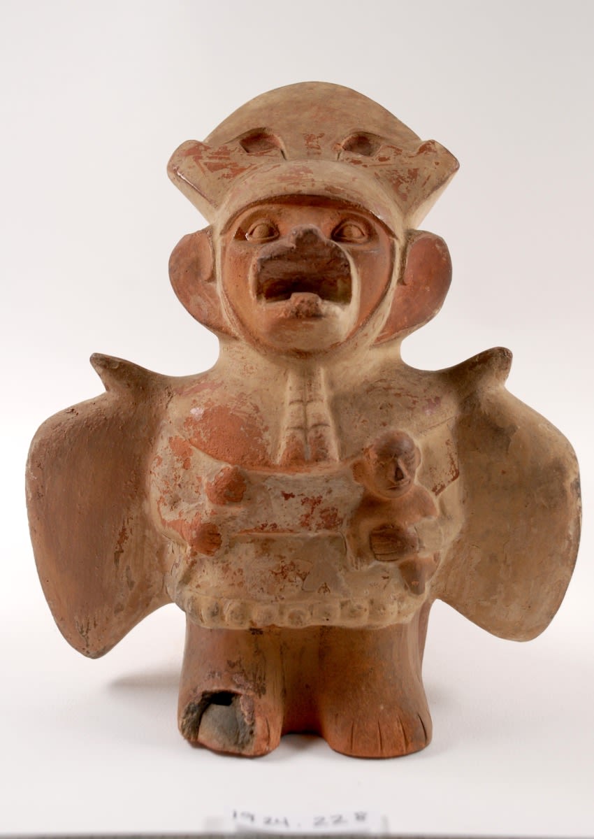 Vessel in the form of the bat god.