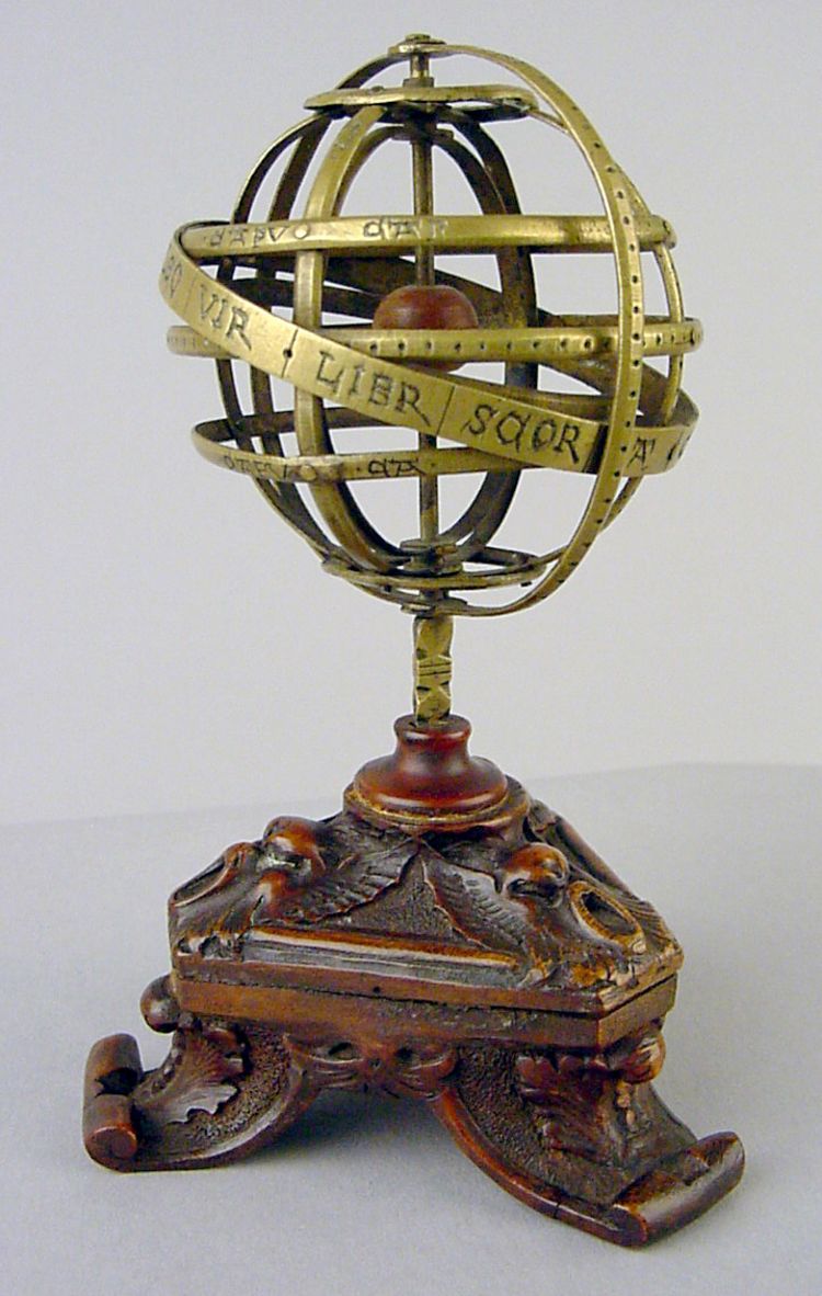 Object image of a Ptolemaic Armillary Sphere